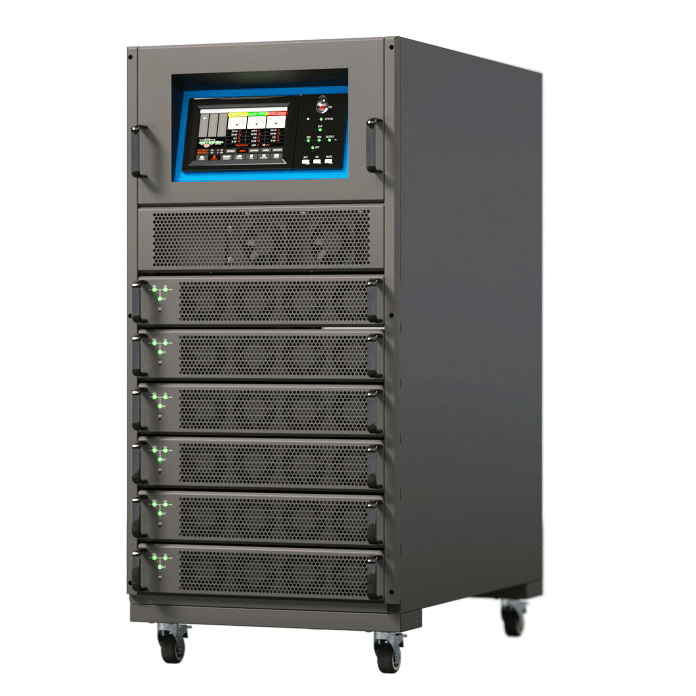 RM系列10~90kVA机架式模块化UPS